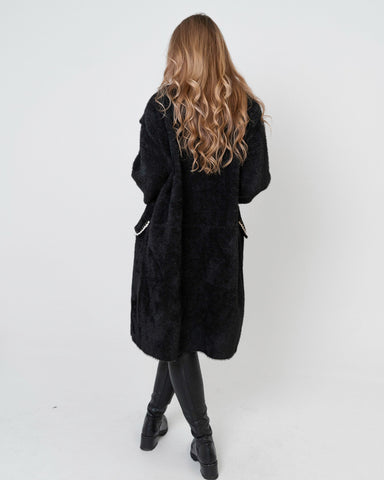 Cappotto elegante donna nero